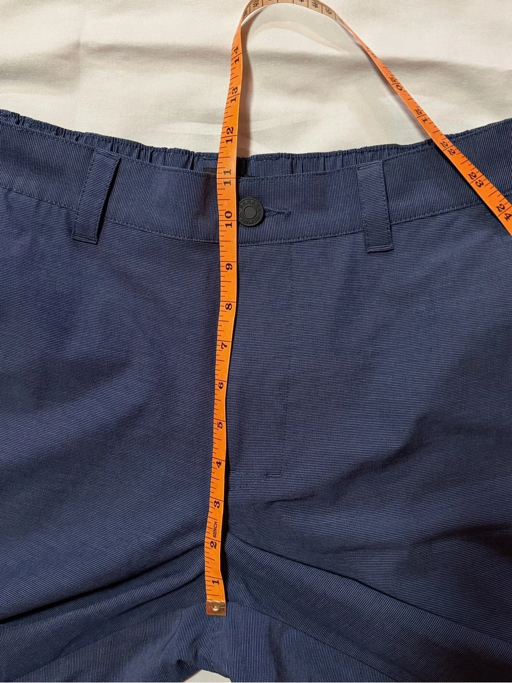 Banana Republic Men's Comfort Stretch Flat-Front Shorts Navy Blue Size 30 Golf